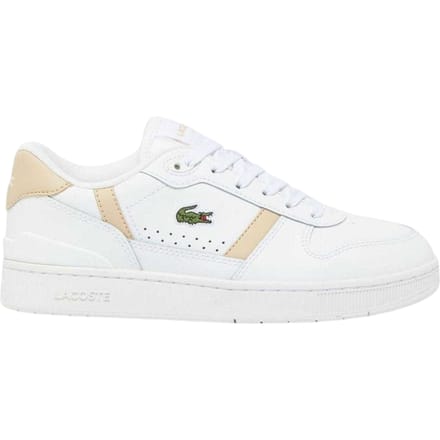 Lacoste Dames/Dames T-Clip Set Leren Trainers (Wit)