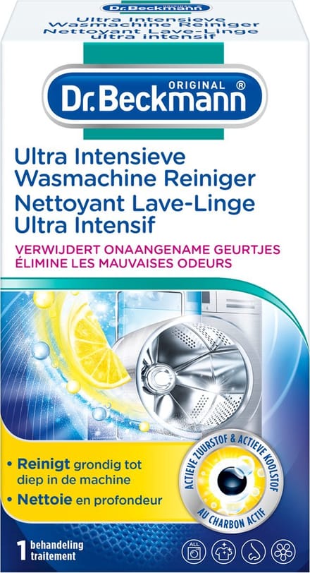 x6 Dr.Beckmann Wasmachine - 250 g - Wasmachine Hygiëne-Reiniger