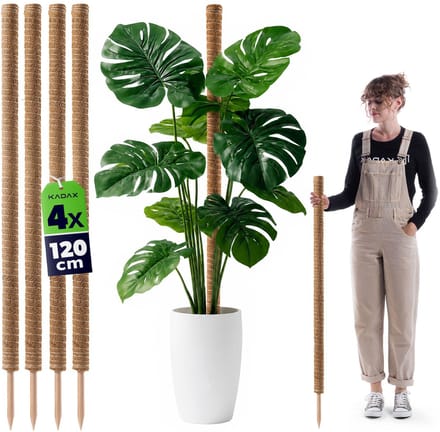 Cande kokosplantenstok 120 cm potsteun 4 st.
