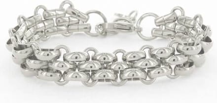 Kalli Armband Brick Zilver