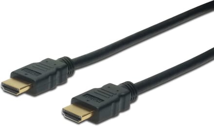 Digitus HDMI Kabel - 4K 60Hz - High Speed met Ethernet - 1m - Zwart