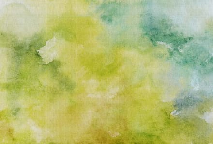 Blau geel behang aquarel DD114357, BRICOFLOR.nl