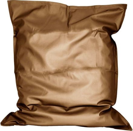 Zitzak Leatherlook Koper met binnenzak maat 140x170 cm