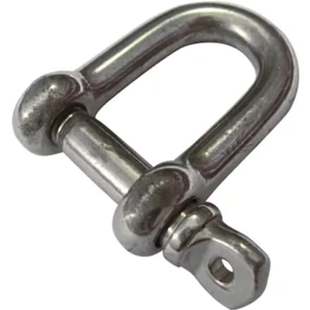 Sencys D-sluiting - Rvs - Diam. 8x18mm