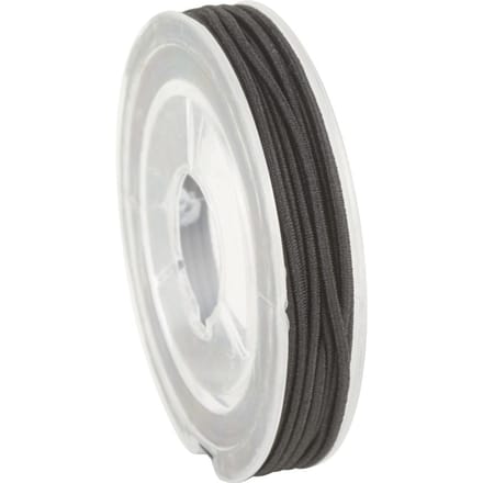 Elastic cord, Black, 1.0mmx5m, on reel