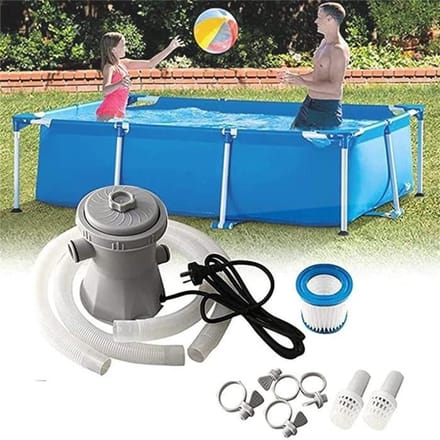 Filterpomp - 300 gallons - Elektrisch - Cartridgefilter - 16*16*19 cm