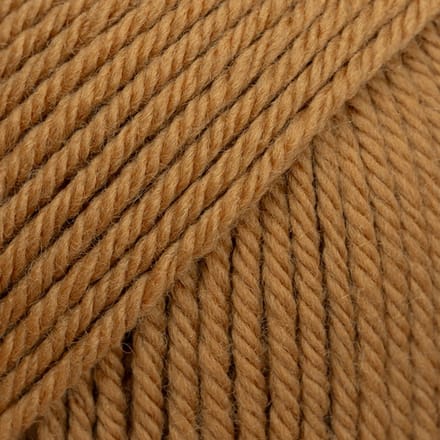 DROPS Daisy Uni Colour - 12 caramel - Merino Garen