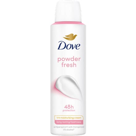 Dove Powder Fresh 48h Anti-Perspirant Deodorant Spray - 150 ml
