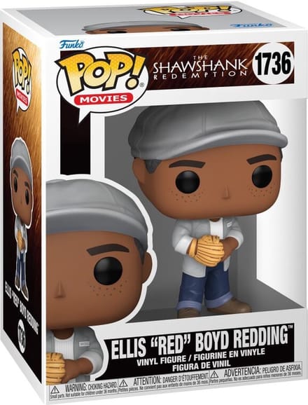 Funko Pop The Shawshank Redemption - Ellis "Red" Boyd Redding - 3+ jaar