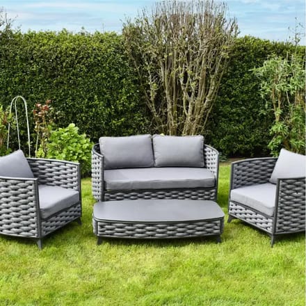 Tuinset met gevlochten touw SAC Deluxe