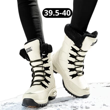 Bovista Sneeuwboots - Sneeuwschoenen - Snowboots - Wintersport - Dames - Ski Gadgets - EU39.5-40 - Wit