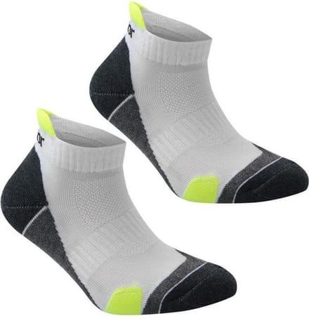 Karrimor korte Hardloopsokken (2 paar) - Unisex - Wit - 35-40