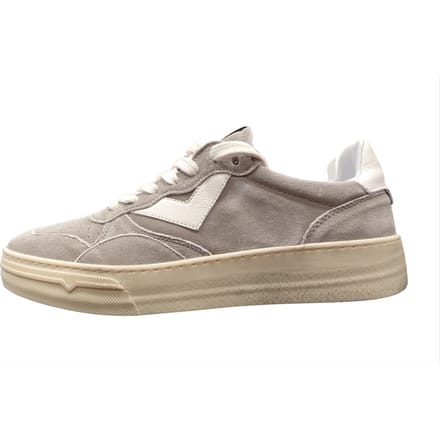 Heren lederen sneakers 4b12 Hyper Stone