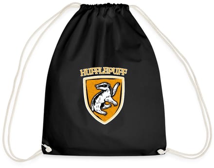 Harry Potter Hufflepuff Logo small Gymtas