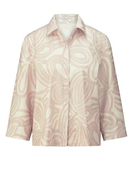 Blouse Van Peter Hahn wit