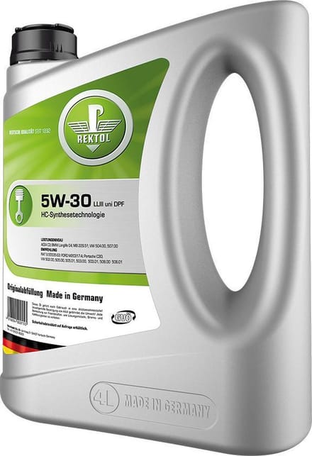 Rektol motorolie 5W-30 LL3 uni DPF - Duitse kwaliteit - 5 liter