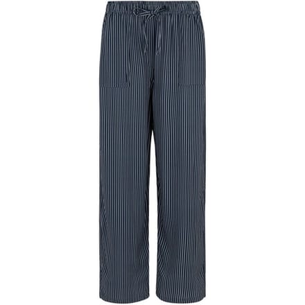 Regatta Dames/Dames Elbrie Vertical Stripe Broek (Marine / Wit)