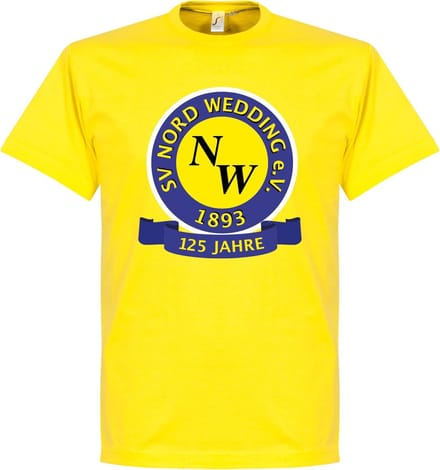 SV Nord Wedding Centenary T-Shirt - Geel - L