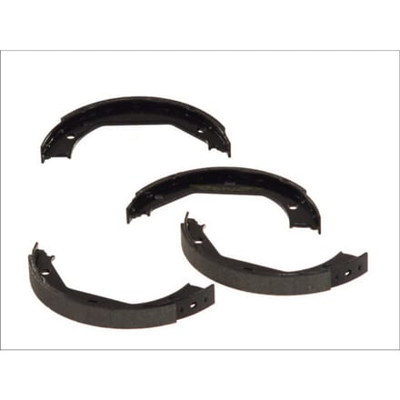 BOSCH Handremschoenen 0 986 487 607 | BS845 | BMW 1 2 3 4 5 Serie X1 | E81 E82 E87 E88 E39 E46 E90 F30 F32 E84 | OEM 34411163988 | 34416761292 | 185 x 20 mm