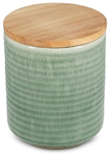 Salt & Pepper Voorraadpot 12,5xH15,5cm groen Cameo