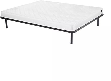 Vente-unique Set 120 x 200 cm lattenbodem + matras van schuim van 15 cm dik - DANAE II van YSMÉE