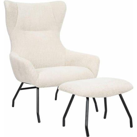 Fauteuil Sunala met voetenbankje | NADUVI Collection