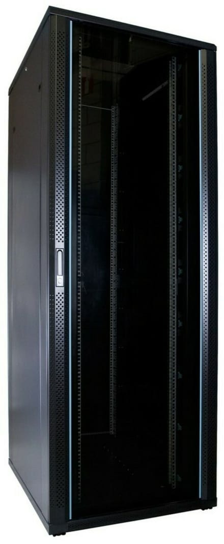DSIT 47U serverkast met glazen deur 800x1000x2200mm (BxDxH) - serverbehuizing - serverrack - 19 inch