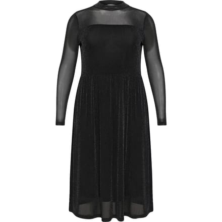 Dames lange mouwen tricot jurk KAFFE Curve Olgie
