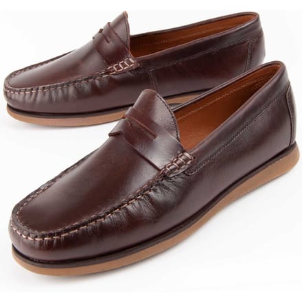 Purapiel Mocassin Mocca7 Bruin