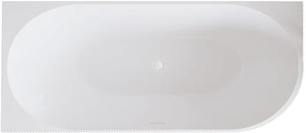 Wiesbaden Rivi Hoekbad Links 170 x 80 cm - Acryl Mat Wit
