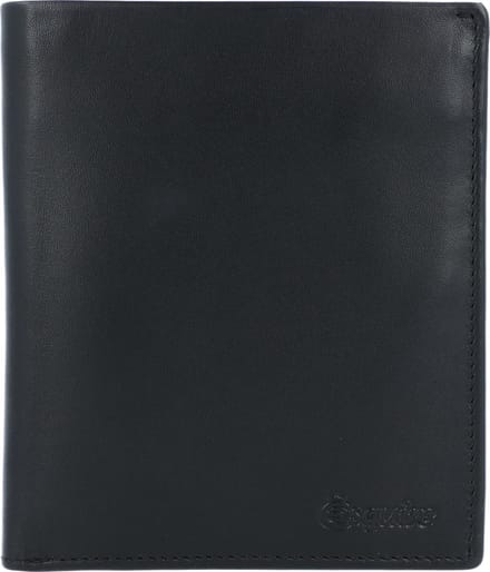 Esquire New Silk Portemonnee Leer 10.5 cm - Jongens - Horizontaal - schwarz
