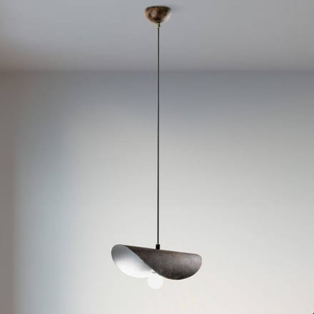 Opviq Hanglamp Eger, 1-lamp, antiekbruin, metaal, E27