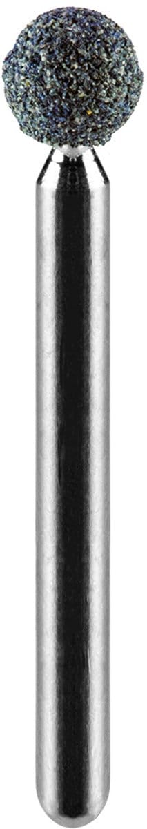 Graphite - Slijpsteen Kogelvorm - 6 mm Diameter - Aluminiumoxide - 3 Stuks