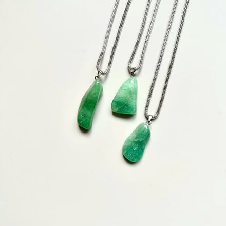 Gemstone ketting Aventurijn groen