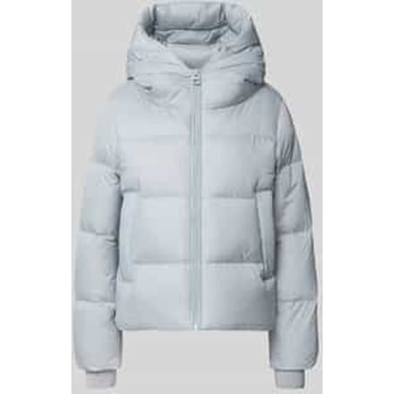 Regular fit donsjack met labelpatch