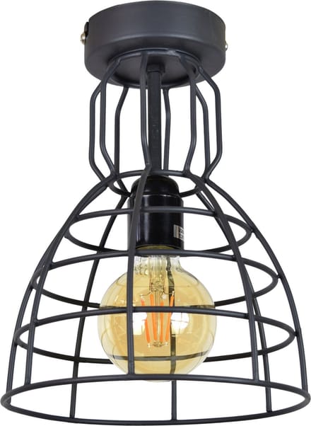Urban Interiors Francis Small Plafondlamp Zwart - Draad  - Ø20