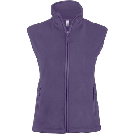 Kariban Bodywarmer van microfleece dames K906 - purple - M