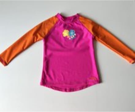 Zoggs - zwemtshirt - lange mouwen - 4-5 jaar