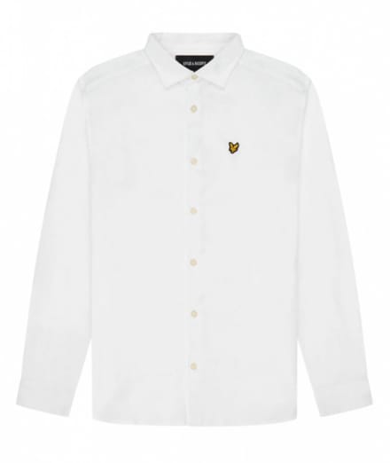 Lyle & Scott Lw1115vog Overhemd Met Lange Mouwen Wit L Man