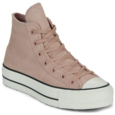 Hoge Sneakers Converse CHUCK TAYLOR ALL STAR LIFT PLATFORM TONAL SUEDE