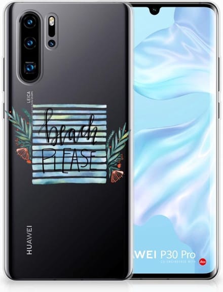 Huawei P30 Pro Telefoonhoesje met Naam Boho Beach