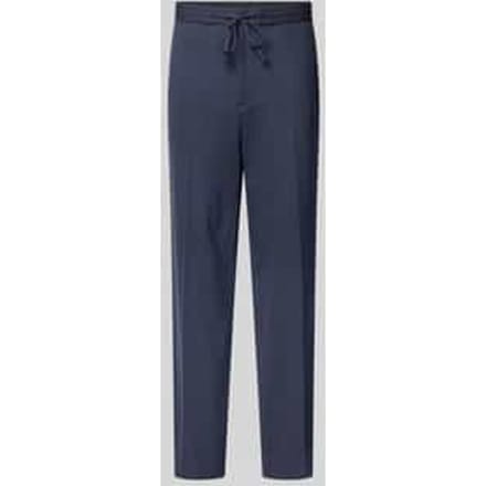 regular fit stoffen broek van viscosemix model 'ISCOVE'