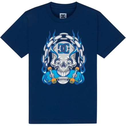 Junior Hoodie DC Shoes Burning Skull