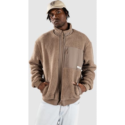 Element Oak Sherpa Jas bruin