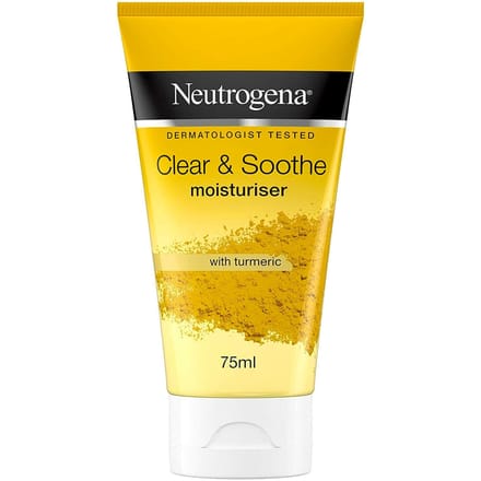 Neutrogena Clear &amp; Soothe Moisturiser With Turmeric 75 ml