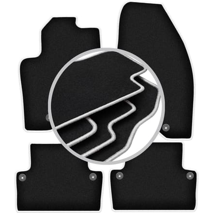 CARLUX-SILVER automatten voor: Volvo V70 II stationwagen (2000-2007)