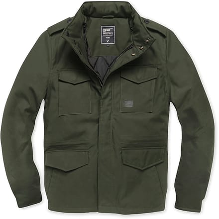 Vintage Industries Tussenjas Brent Parka Dark Olive