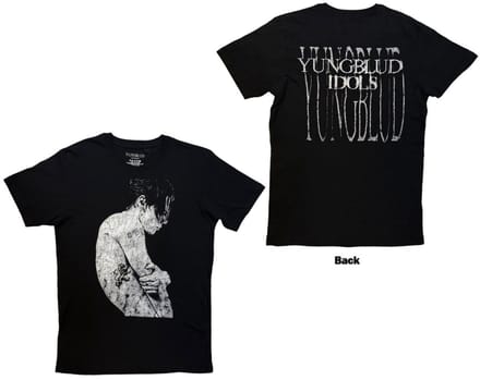 Yungblud - Idols Photo Heren Tshirt - S - Zwart