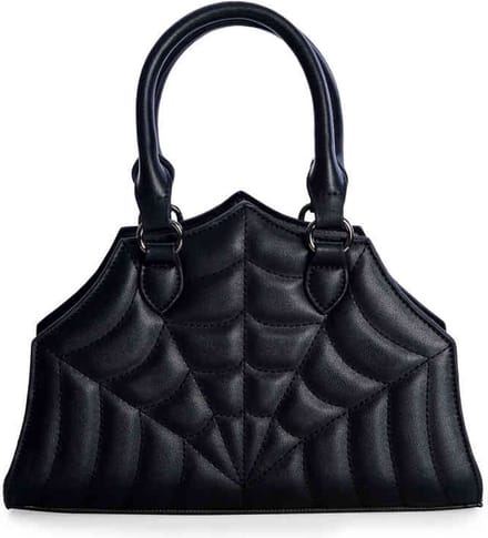 Banned - SIRIN Handtas - Zwart - Spinnenweb handtas - (bxhxd) ca. 28cm x 17cm x 8cm