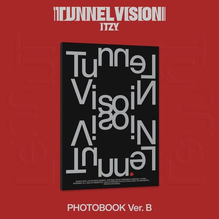 Itzy - Tunnel Vision (CD) (Photobook - B version)